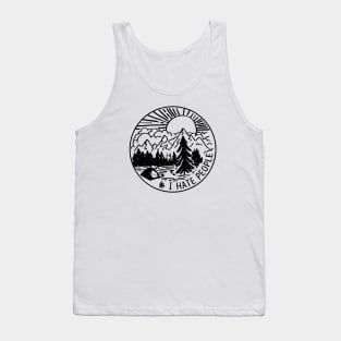 I Hate People Mountain Tank Top